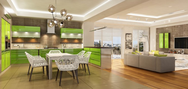 Elegante et innovante, la cuisine design est pure déco