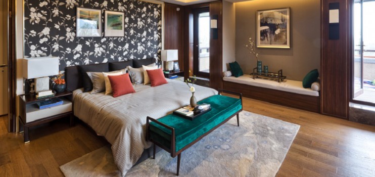 La décoration de chambre d'adultes, cosy et sexy