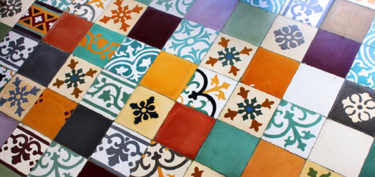 Tendance déco à l'allure rétro : le carrelage